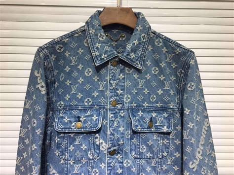 louis vuitton jean jacket replica|louis vuitton blue jean jacket.